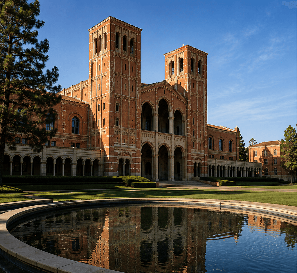 UCLA 校园主建筑 Royce Hall